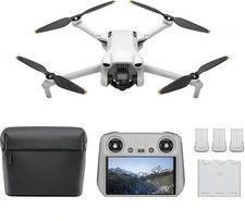 DJI Mini 3 Fly More Combo RC Drone Luce Pieghevole Drone Fotocamera 3 Batterie