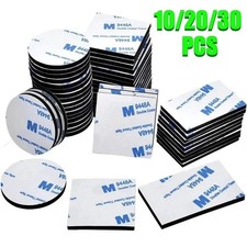 10Pcs Self Adhesive Hook & Loop Tape Fastener