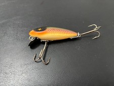 Vintage Heddon wooden River Runt 