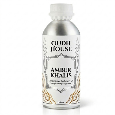 OUDH HOUSE Amber Khalis Concentrated Perfume Oil Long Lasting 100ml