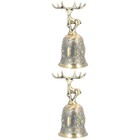  2 Count Glocken Deko Glöckchen Dekorative Jingle Bell Dekoration