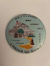 Gold Nugget Days Petticoat Paradise Magalia CA 2002 Pin Back Button P121