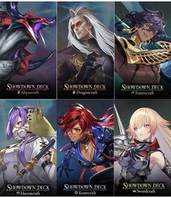 Shadowverse: Evolve - Showdown -Set of 6- Decks