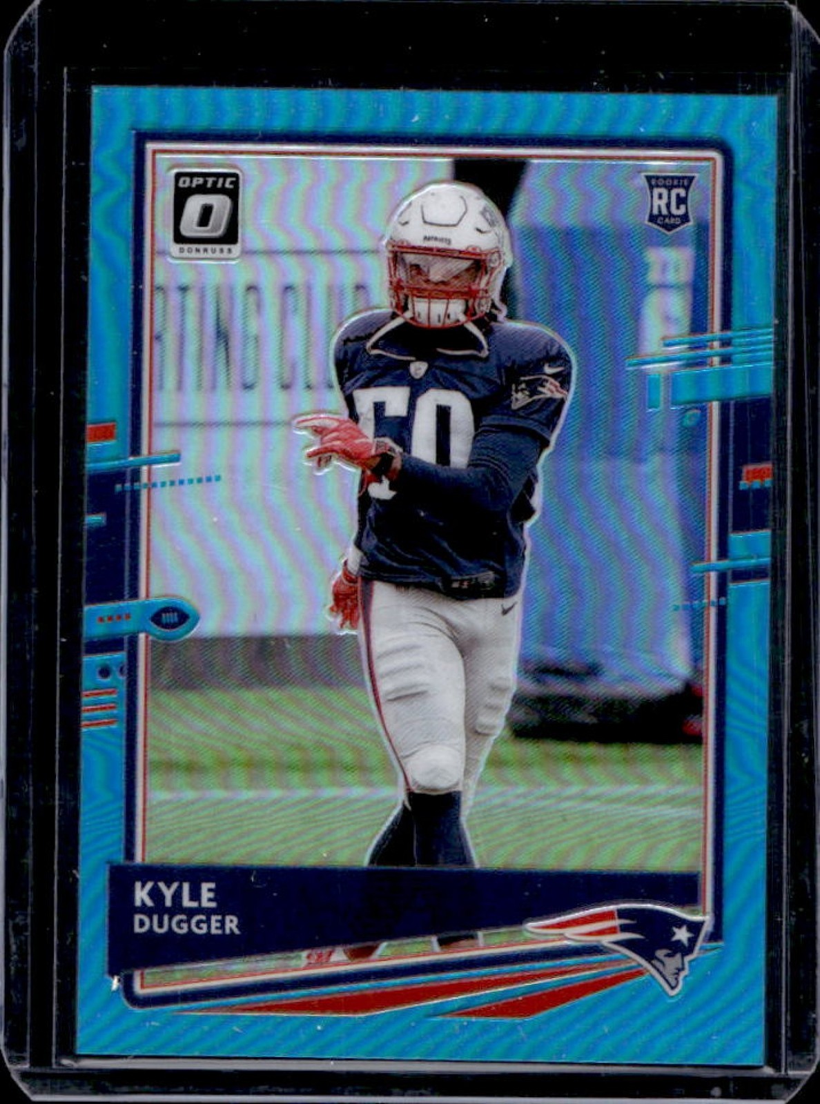 Kyle Dugger Panini Donruss Optic #140 Aqua
