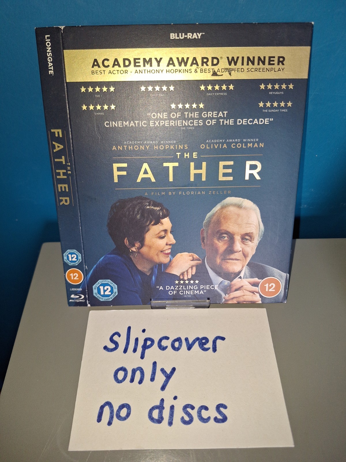 The Father Blu-ray (2020) SLIPCOVER ONLY