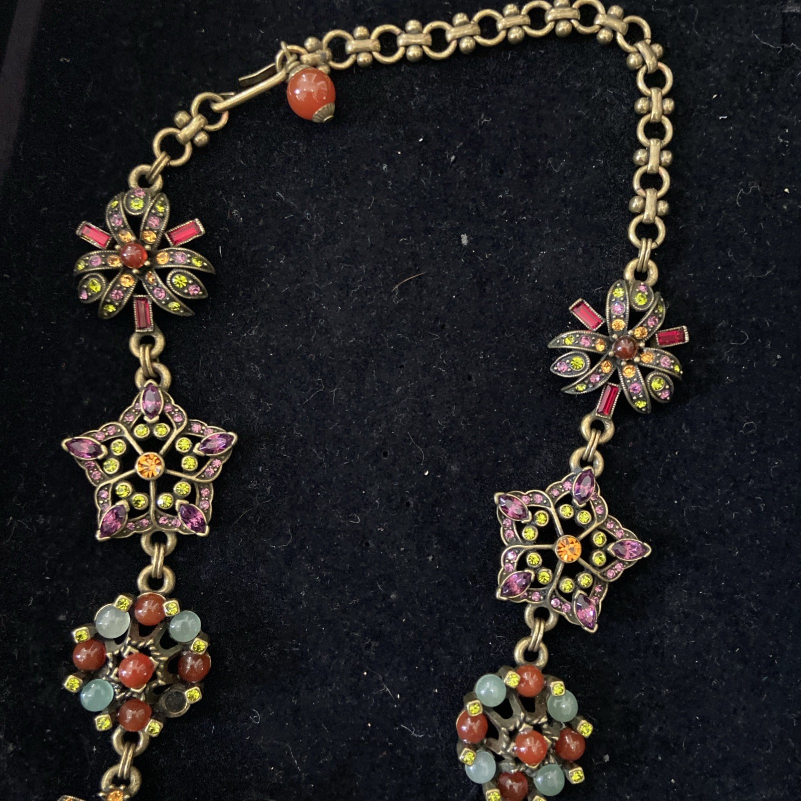 Vintage Heidi Daus Signed Statement Necklace - image 8