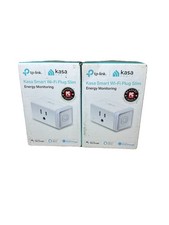 TP-Link Kasa Smart Wi-Fi Plug Slim with Energy Monitoring KP115 2 pack 