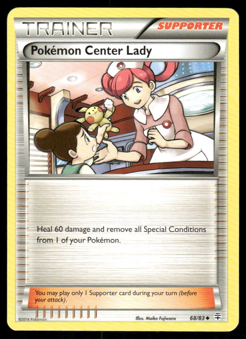 Pokemon Tcg Pokemon Center Lady #68 Pokemon Generations LP