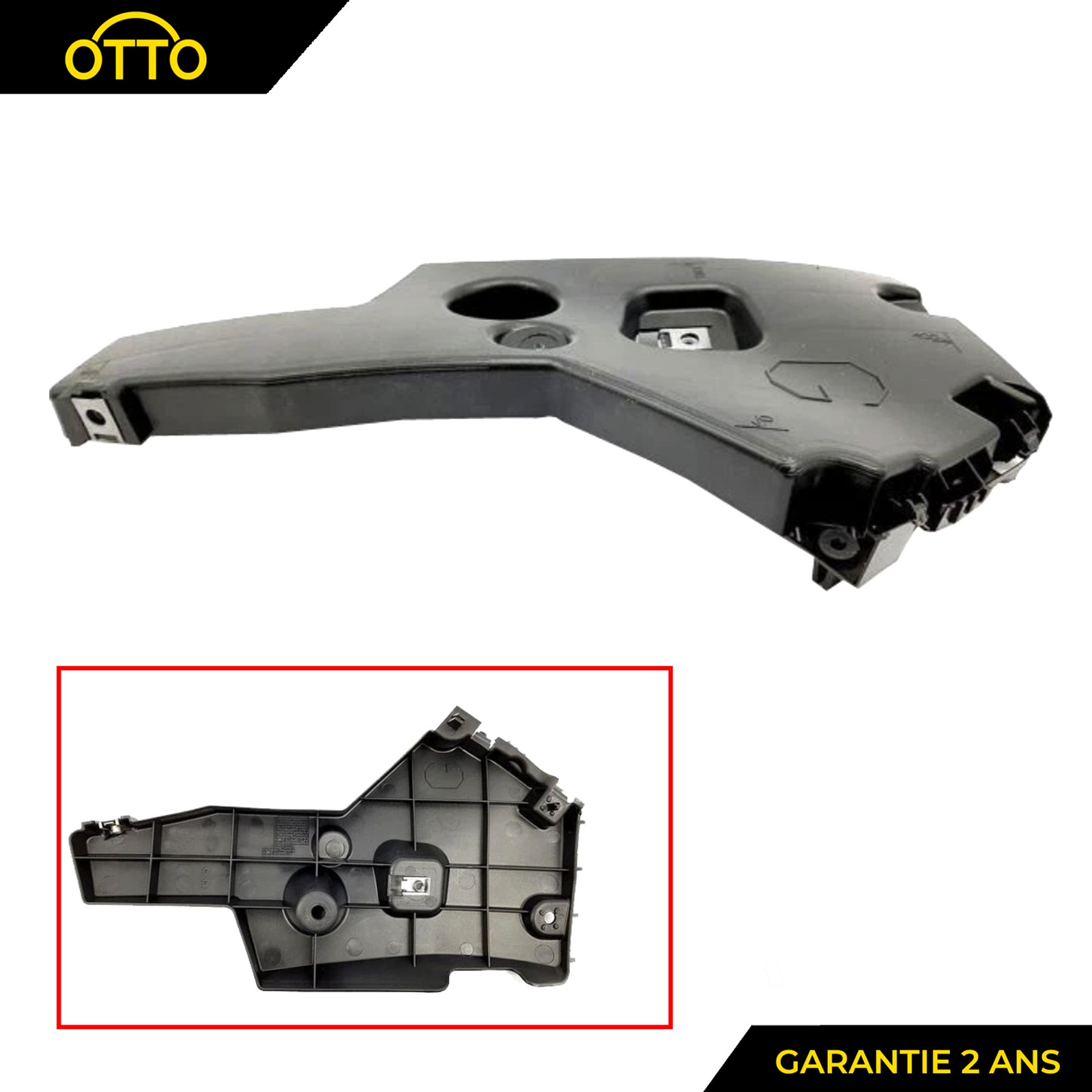 Fixation pare-choc avant gauche pour rénovation carrosserie Master 2