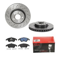 Brembo Bremsscheiben Ø322MM + BremsbelÄGe Vorne FÜR MERCEDES-BENZ C-KLASSE
