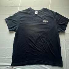 Lucky Brand Mens XXL Navy Blue Graphic T-Shirt Made in USA Too Tough To Die