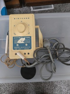 Birtcher Hyfrecator Model 732 ESU FOOTSWITCH PENCIL Vintage MEDICAL EQUIP