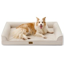 Orthopedic Dog Beds for Large Sized Dog, XL Bolster Pet Couch with Waterproof...