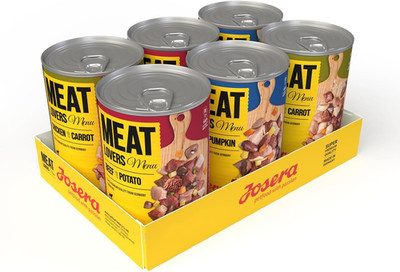 Josera Meat Lovers Menu 6x400g Hunde Nassfutter Getreidefrei