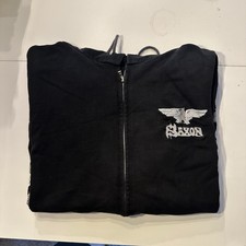 Hoodie Zipper Saxon, Größe XXL Judas Priest...