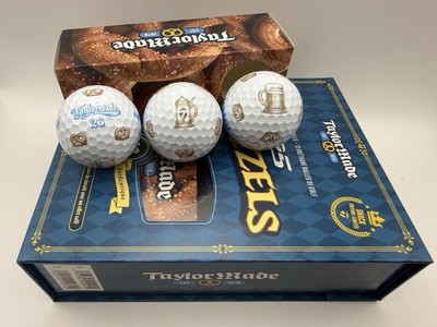 **NEW 2026 TaylorMade TP5 Pix Oktoberfest Golf Balls   Sleeve of 3   **