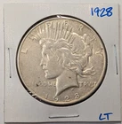 1928-S Peace Silver Dollar - A62