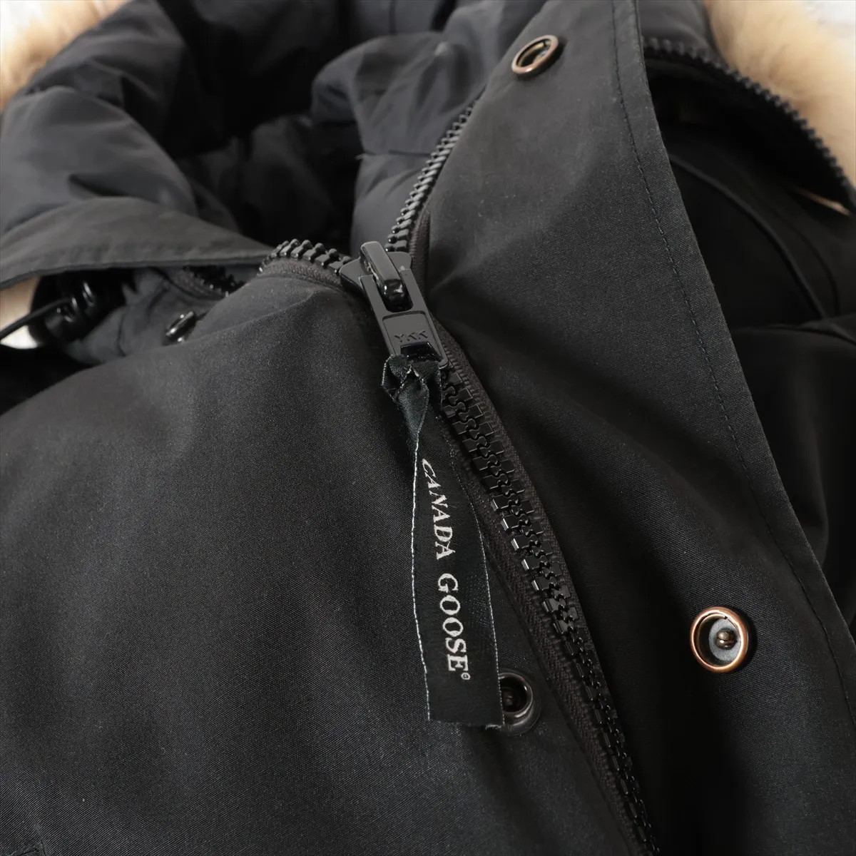 Canada Goose CHILLIWACK Cotton & Polyester Down jacket S Men's Black  7950M Over thumbnail 4