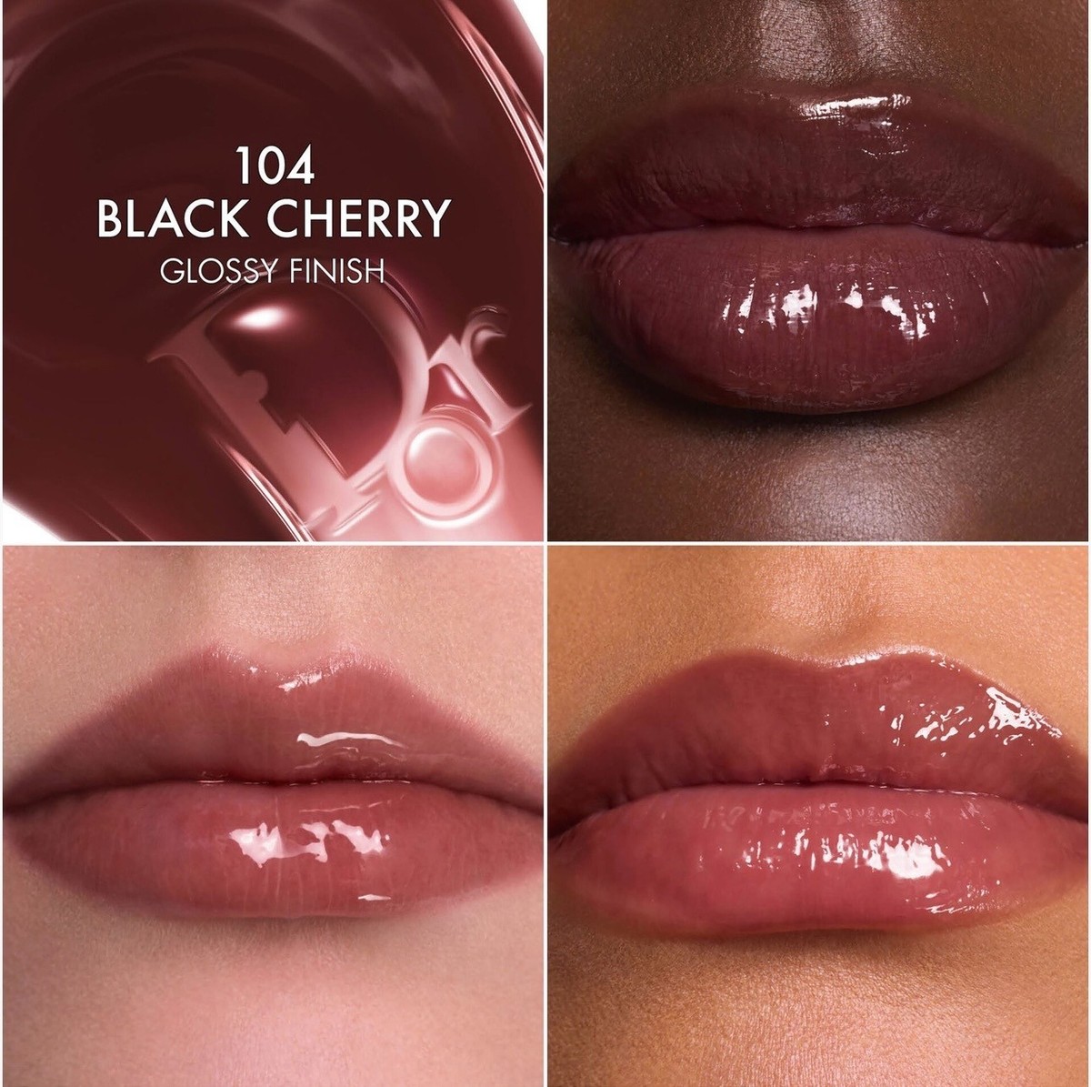Dior Addict Lip Glow Butter Black Cherry 2025 Full Size for sale