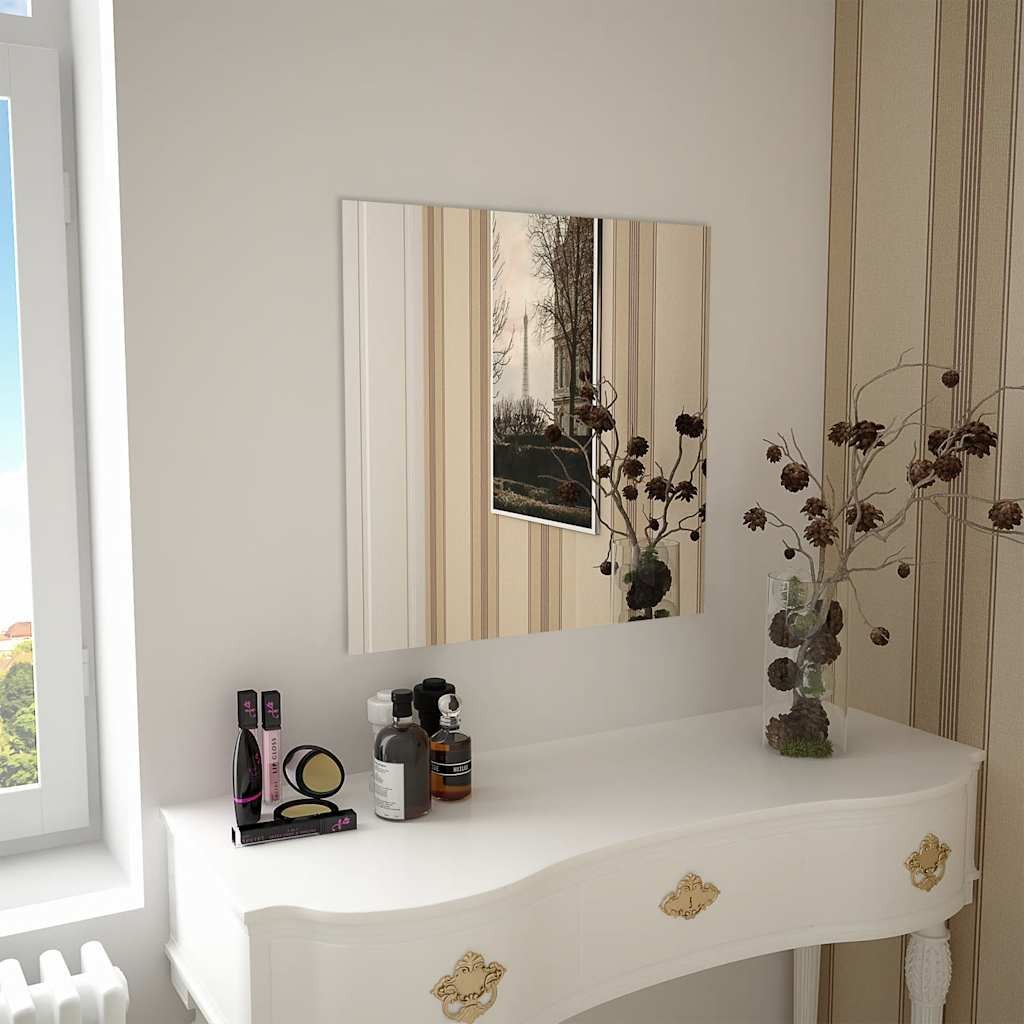 Specchio Quadrato 60x60 cm Vetro Premium - Arredo Casa Contemporaneo