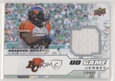 2020 Upper Deck CFL UD Game Jersey Brandon Rutley #GJ-RU u0h