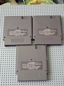 Nintendo NES Game Lot Tecmo Wrestling Baseball Track and Field 2 Retro Games