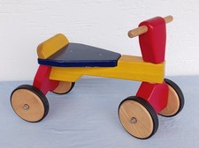 Klassisch  Kinderrad Holz Kinder Rad Vierrad Laufrad von Pintoy /John Crane