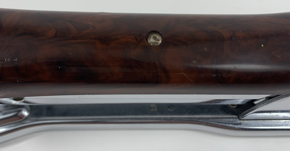 Vintage Ace Liner Model 502 Chrome Stapler Maroon Red Burgandy Handle ...