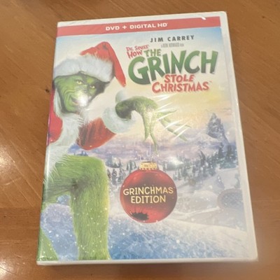 Universal How the Grinch Stole Christmas Grinchmas Ed DVD PG 105min Carrey