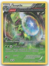 POKEMON SCEPTILE PRIMAL CLASH REVERSE HOLO 9/160 RARE LP 2015 on eBay