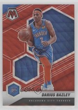 2020-21 Panini Mosaic Mosaic Red Wave Prizm Darius Bazley #188 0a3