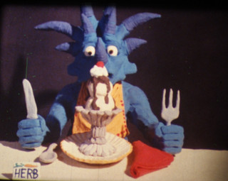 16mm DINOSAUR Will Vinton Claymation Beautiful LPP Color