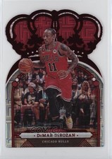 2022-23 Panini Crown Royale Asia Red DeMar DeRozan #10 16qd