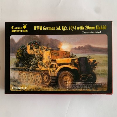 Caesar Miniatures 1/72 #7208 SD KFZ 10/4 mit 20mm Flak 30