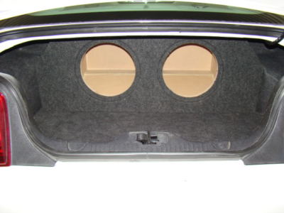 2005-2014 Ford MUSTANG SUB BOX Subwoofer Box 2-12'' (type 2)
