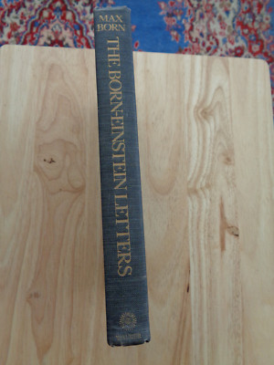 Born-Einstein Letters by Max Born, Irene Born HC 1971