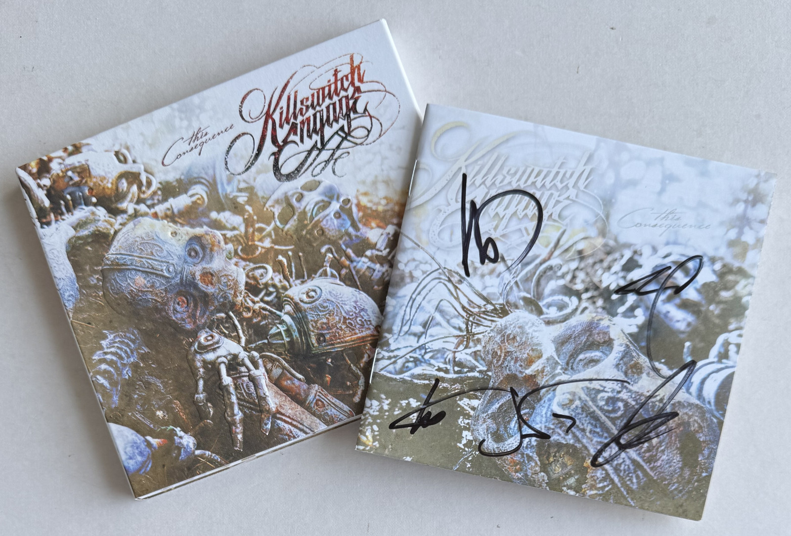 KILLSWITCH ENGAGE * THIS CONSEQUENCE * LIMITED 10 TRK CD w/ SIGNED BOOKLET * BN