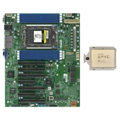 Processeur AMD EPYC 7443P Milan - 24 Cœurs / 48 Threads, 2.85GHz, Occasion