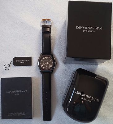 Armani Ar1400 Emporio Armani Ceramica Damenuhr Armani Uhren