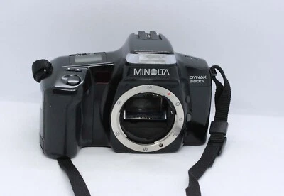 Minolta DYNAX 5000i Analog Spiegelreflexkameras nur Gehäuse - Bild 1 von 4
