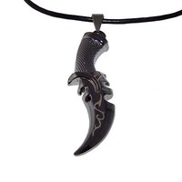AnhäNger SäBel Dolch Wikinger Schwert Messer Degen Herren Schmuck Silber Waffe