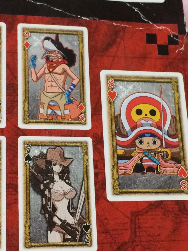 One Piece Z Playing Cards Full Complete Set 54 Cards +2cards