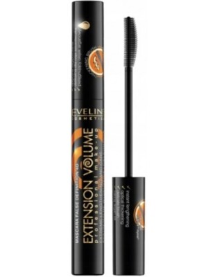 Eveline Extension Volume 4D extreme Verlängerung & Pflege Mascara schwarz 10ml