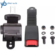 Black Golf Cart Seat Lap Belts For EZGO/Yamaha/Club Car  Universal Retractable