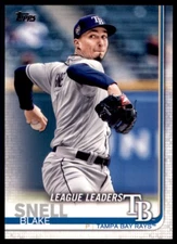 2019 Topps Blake Snell Tampa Bay Rays #268 2090