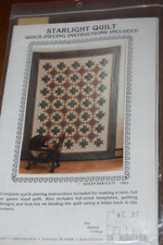 Starlight Quilt Pattern Twin Full Queen Size The Quilted Cottage Pieced
