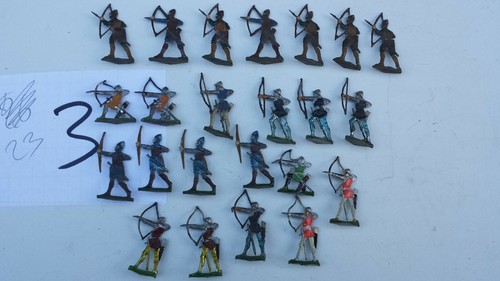 Lot De 11 Soldats En étain - Ancien Régime - Hauteur 4cm - État Correct (manques)