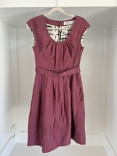 lela rose Pink Silk Dress Sz 4