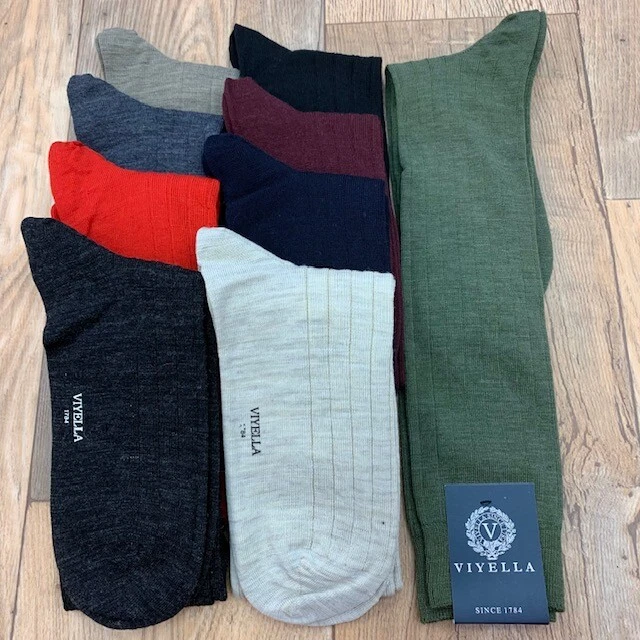 Viyella Mens Knee Length Wool Mix Socks
Opens in a new window or tab