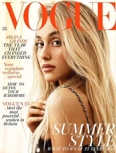 Ariana Grande Vogue Mag July 2018 Grace Wales Bonner Binx Walton Adwoa Aboah - Picture 2 of 2